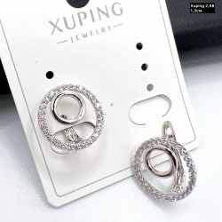 Сережки Xuping 10826 (розмір 1,3 см.)